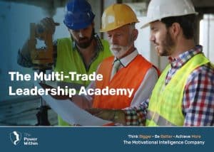 Team Coaching - Multi Trade Leadership Brochure