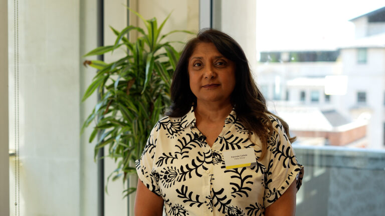 Palvinder Calliste - woman from Vistry client testimonial image after completing their leadership training programme.